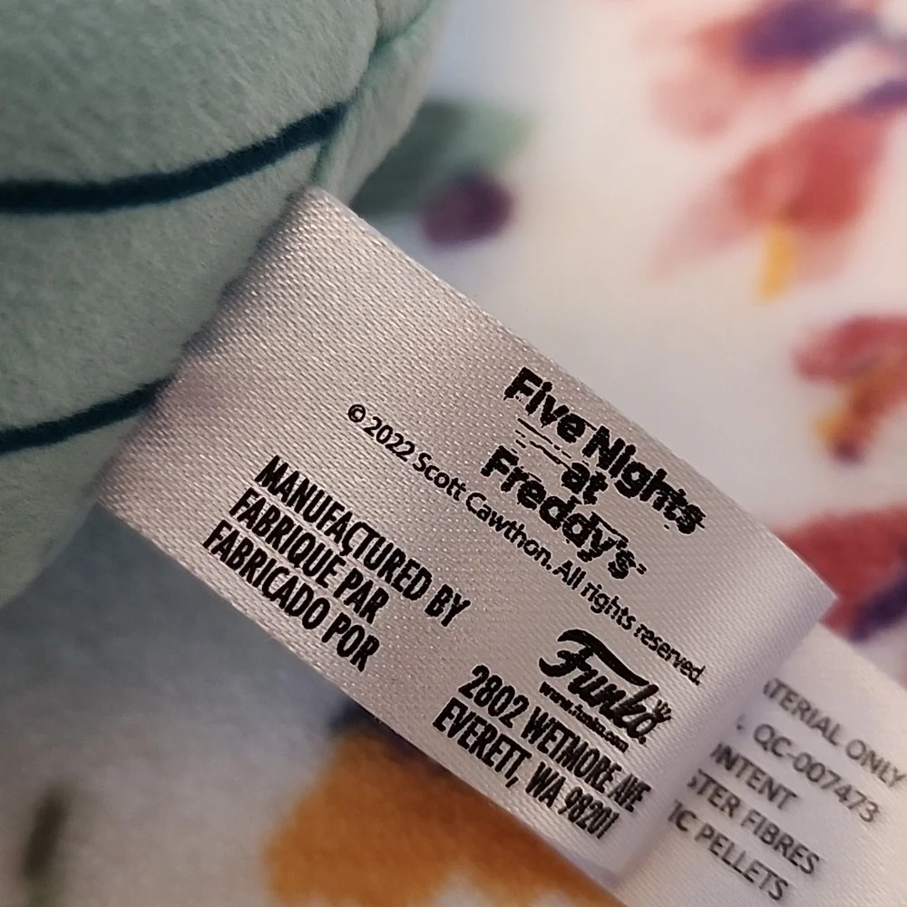 FNAF‎ Mint Green Liberty Chica Plush